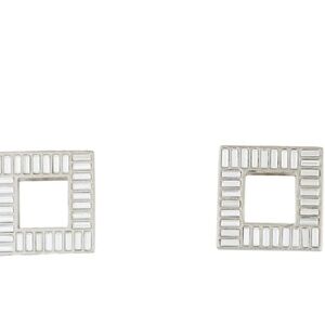 YSL Saint Laurent baguette earrings NEW in box